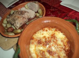 Una foto de Spagueti gratinado ranchero dulce las Correa