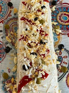 Una foto de Pastel de patata