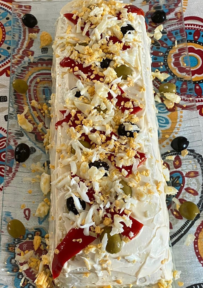 Una foto de Pastel de patata