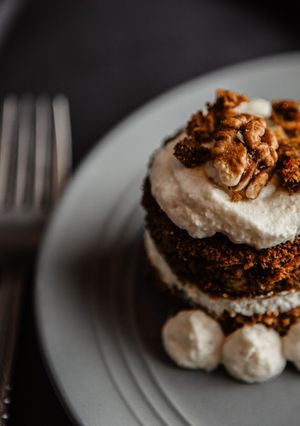 Mini répatorta könnyű citromos-mascarponés túrókrémmel recept fotója