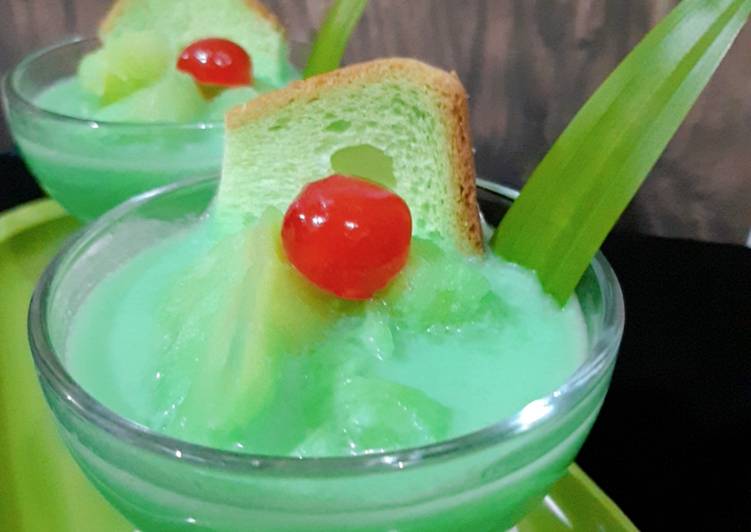 Kolak Singkong Pandan