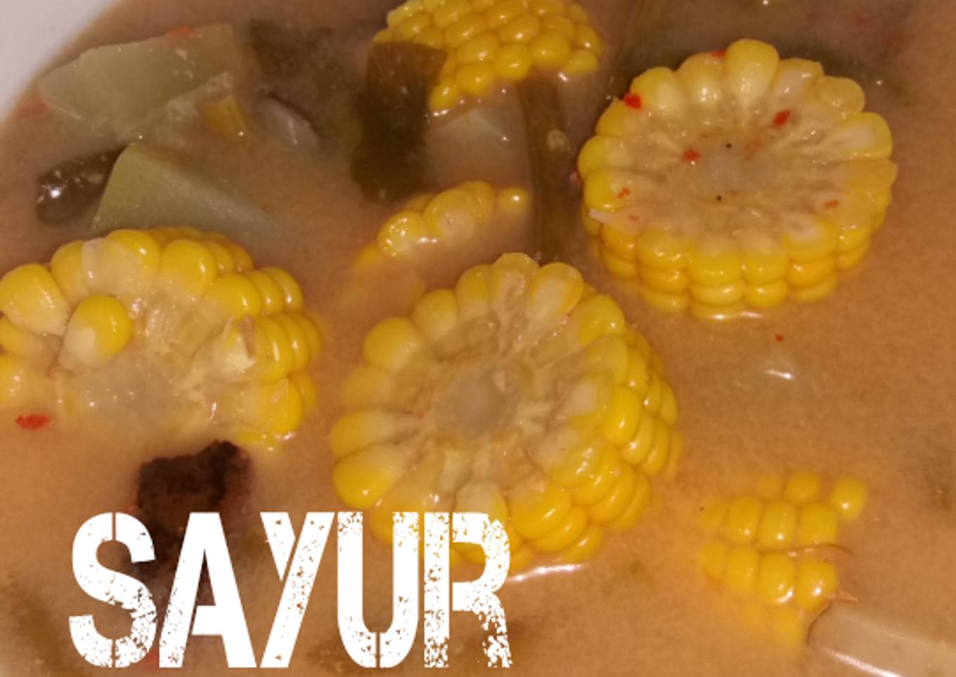 Sayuran asam kacang tanah