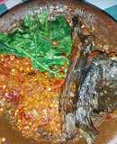 Sambel cemeding godong telo