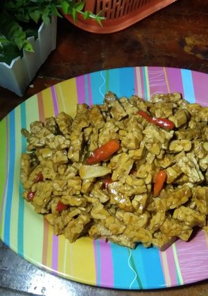 Foto resep Tempe orek saos tiram