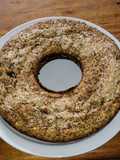 Budín de manzana, avena y lino👌