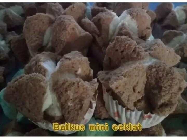 Cara Gampang Menyiapkan #409. Bolkus Mekar Mini Coklat, Lezat