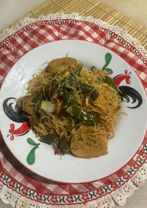 Foto resep Bihun cabe hijau ala fe
