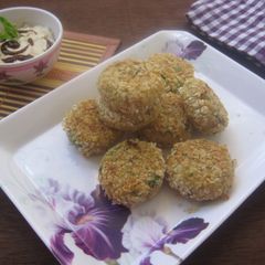 A picture of Oats Tikki.