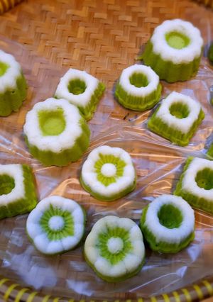 Foto resep Putu ayu pandan wangi no santan