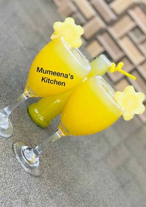 A picture of Pineapple drink.