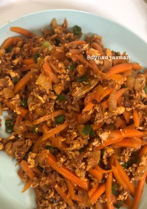 Foto resep Tumis telur wortel tuna (bisa untuk mpasi 1y+)