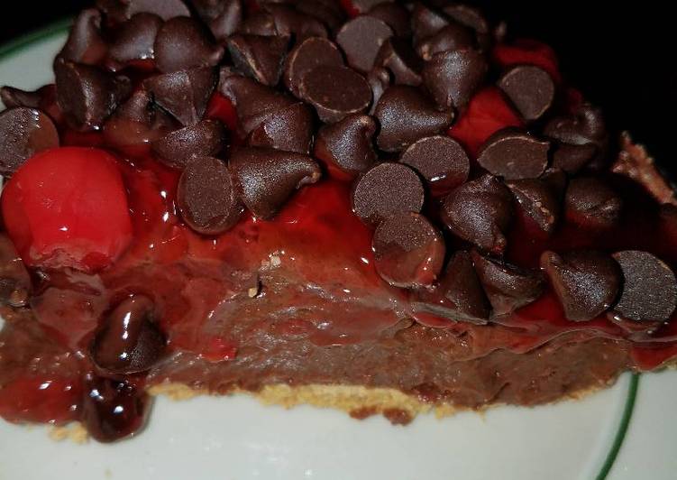 Recipe of Homemade Chocolate Cheesecake Pie