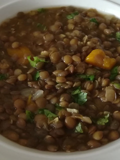 Una foto de Lentejitas con Verduras al Curry