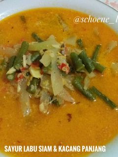 Foto resep Sayur Labu Siam & Kacang Panjang