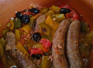 Foto di Salsiccia e peperoni