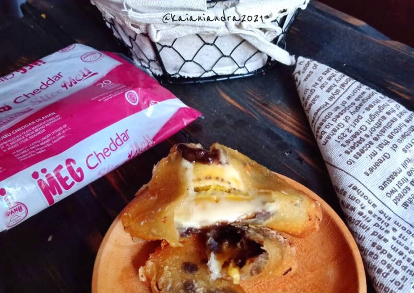 Pisang Coklat Keju Lumer