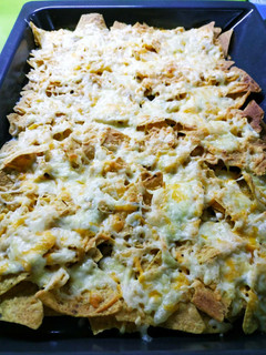 Una foto de Nachos al horno