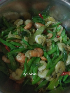 Foto resep Cah Udang Buncis