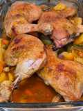 Patas de pollo al horno