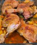 Patas de pollo al horno