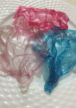 Una foto de Decoración con papel arroz