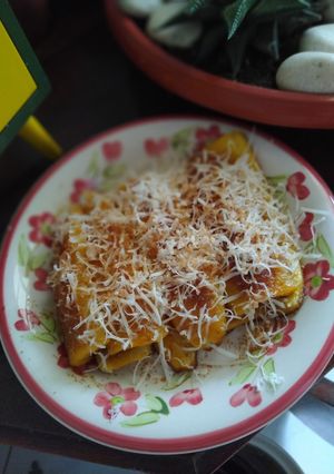 Foto resep Pisang bakar keju palm sugar