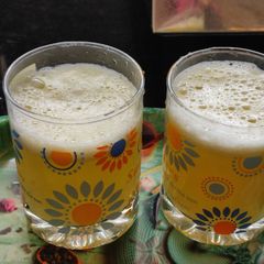 A picture of Mosambi mocktail.