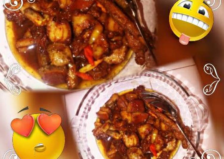 Resep Babi Kecap (No Ribet) Anti Gagal