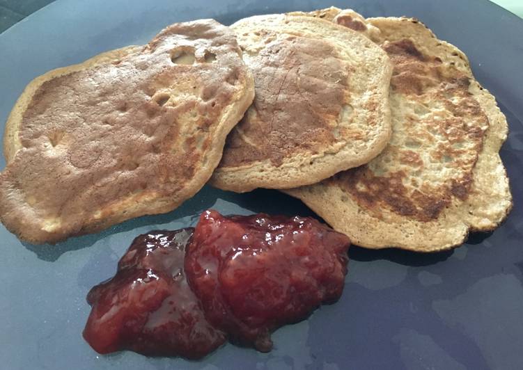 Recetta di Veloce Pancakes alle castagne (senza latte) 🌰