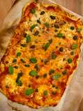 Pizza casera (amasada en Mambo)