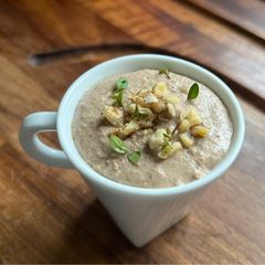 A picture of Portage de Noix - French walnut soup.