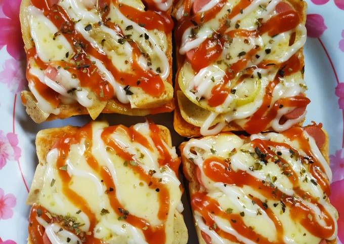 Pizza Roti Tawar Teflon