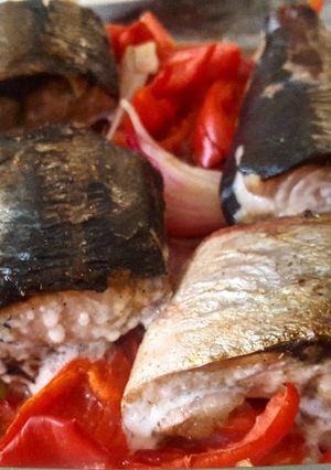 Una foto de Jurel al horno