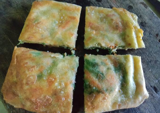 Martabak telor tipis homemade