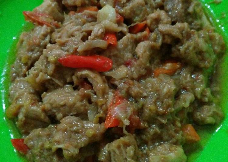 Resep Tumis daging kambing setan simple bgd😂, Sempurna