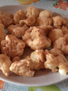 Una foto de Fritos de coliflor