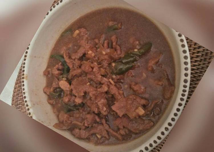 Sapi lada hitam manis 😋