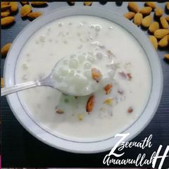 A picture of Sabudana and Rice Kheer.