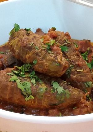 A picture of Kareelay Kabab Curry.