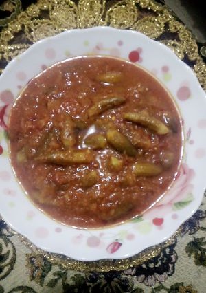 صورة لوصفة باميه