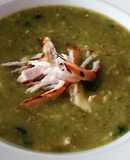 Chungute Andino o Crema de Arvejas