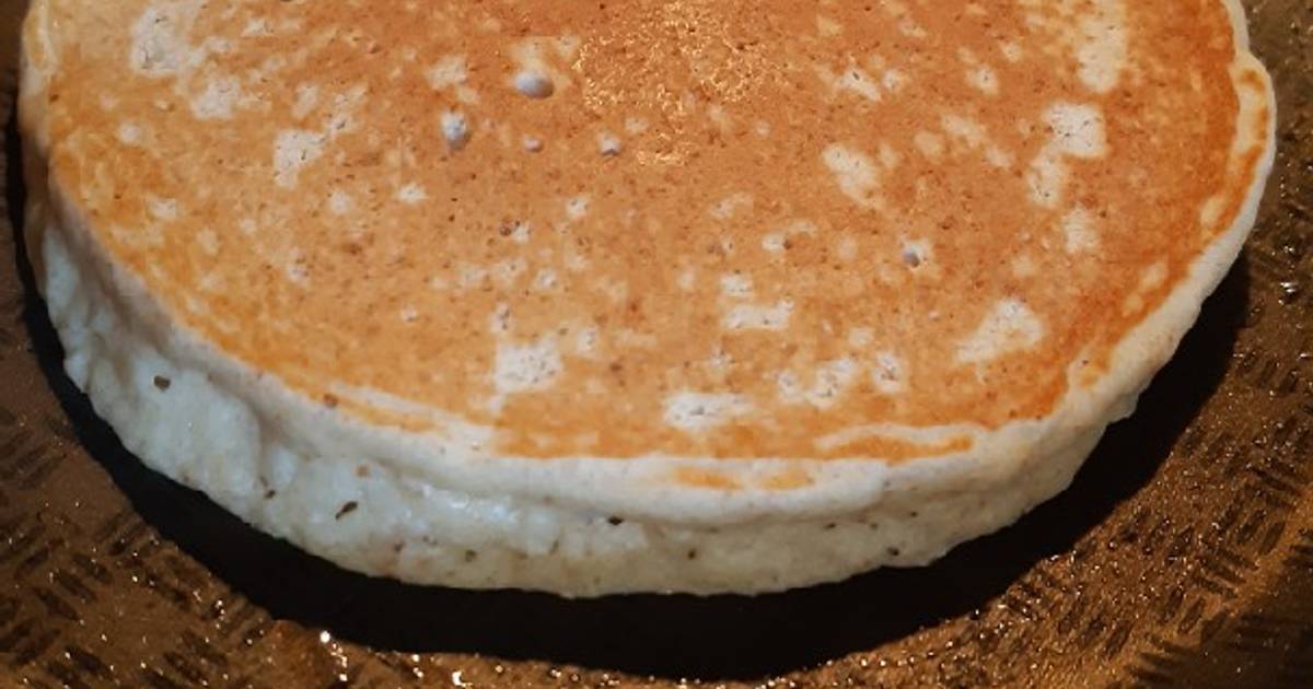 Pancakes esponjosos y saludables Receta de Marianela - Cookpad