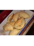 Empanaditas rápidas de jamón y queso