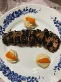 Salmone al sesamo nero
