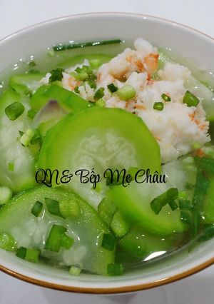 Hình của món Canh bí đao nấu tôm.