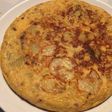 Tortilla de patatas con chorizo