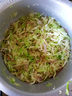 A picture of Onion Cabbage Stir Fry.