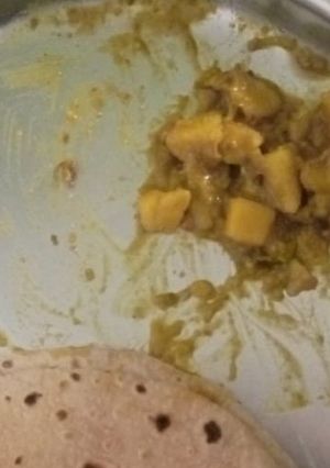 A picture of Aloo sabzi.