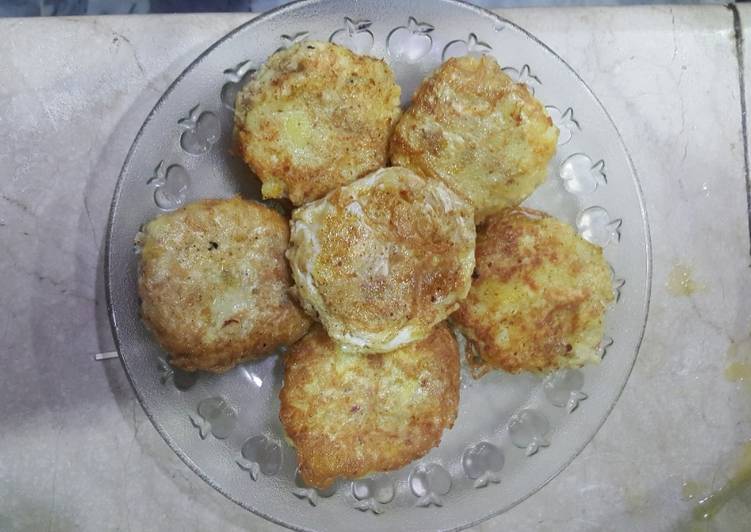 Chicken potato cutlets