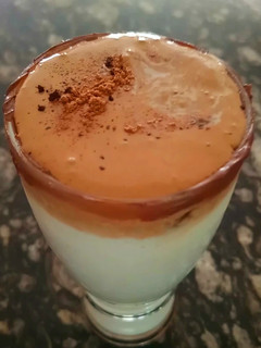 A picture of Oreo Nutella Shake.